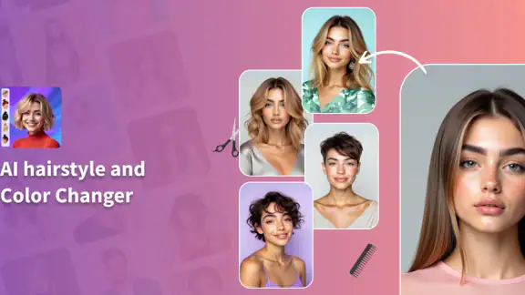 Hair Color Try On – AI Changer screenshot
