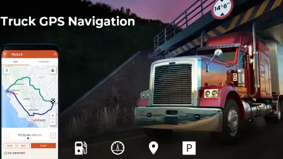 Hammer: Truck GPS & Maps screenshot