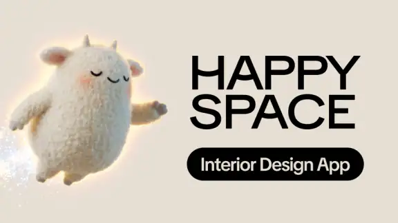 Happy Space - AI Home Design screenshot