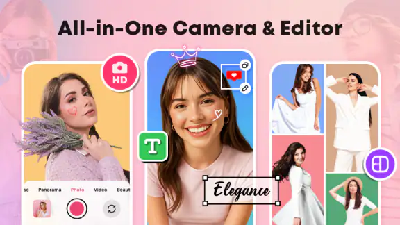 HD Camera & Editor - Snapio screenshot