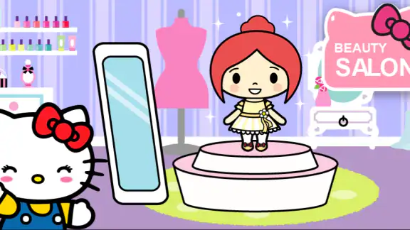 Hello Kitty: Beauty Salon screenshot