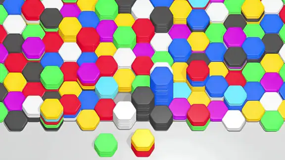 Hexa Sort screenshot
