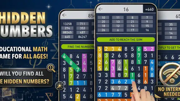 Hidden Numbers PRO screenshot