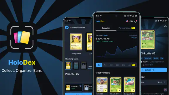 HoloDex - TCG Scan & Collect screenshot