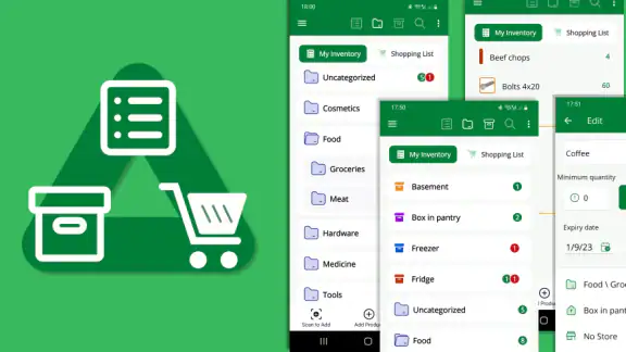 Home Inventory & Food: InvenDo screenshot