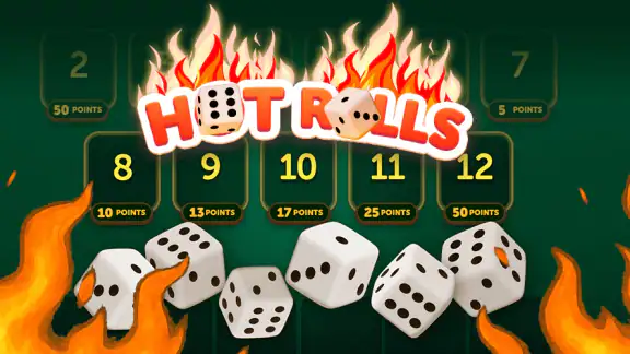 Hot Rolls Dice Strategy Game screenshot
