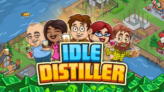 Idle Distiller Tycoon screenshot