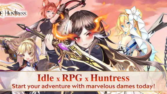 Idle Huntress: Girl's Land screenshot