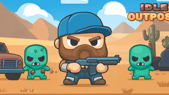 Idle Outpost: Upgrade Games screenshot