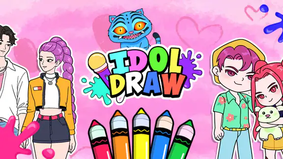Idol Draw: Coloring Master screenshot