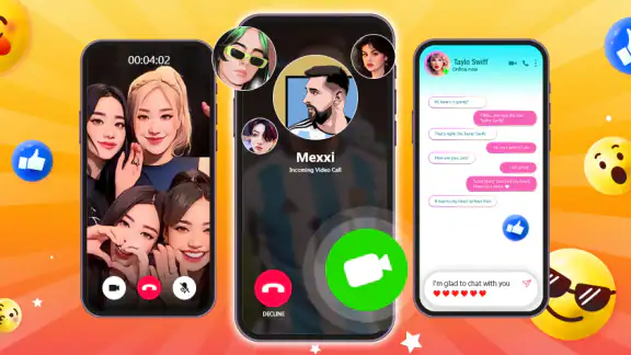 Idol Prank Video Call & Chat screenshot