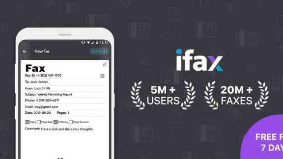 iFax - Send & receive fax app screenshot