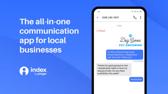 Index: Business Phone Number screenshot
