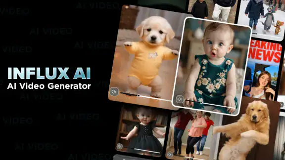 InFlux - AI Video Generator screenshot