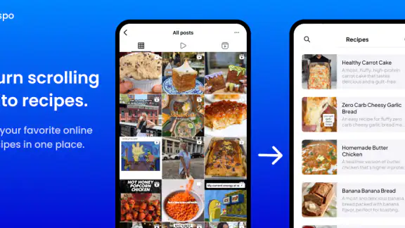 Inspo - Recipes & Meal Planner screenshot
