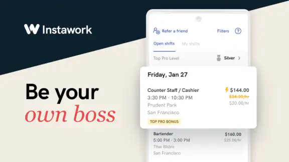 Instawork: Be your own boss screenshot