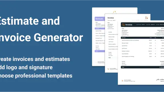 Invoice Maker & Estimate Maker screenshot