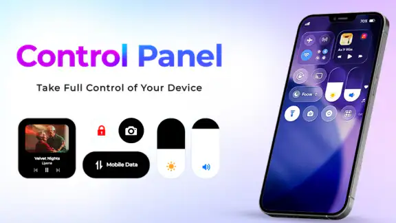 iOS Control Center - Panel screenshot