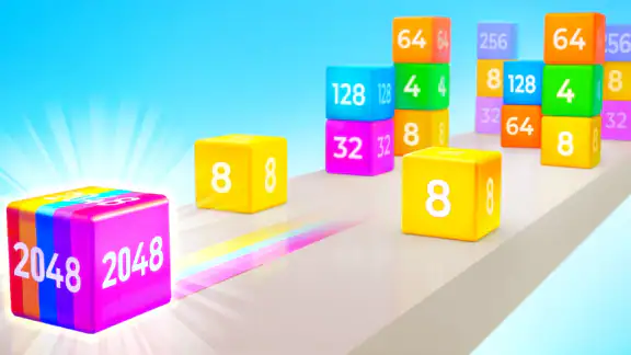 Jelly Run 2048 screenshot