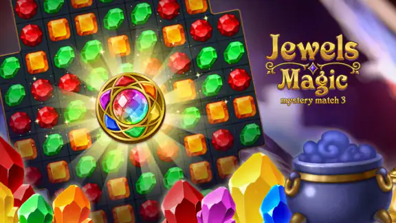 Jewels Magic: Mystery Match 3 screenshot