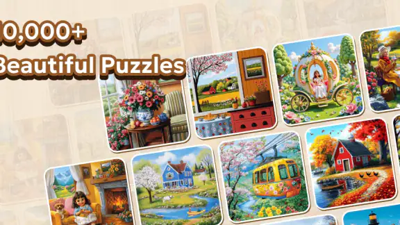Jigsaw Puzzle - Countryside screenshot