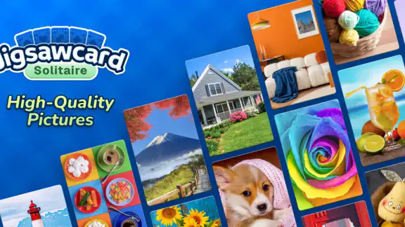 Jigsawcard Solitaire Puzzle screenshot