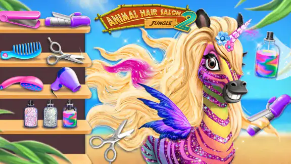 Jungle Animal Hair Salon 2 screenshot