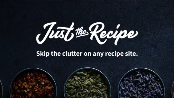 Just the Recipe: Easy Cooking screenshot