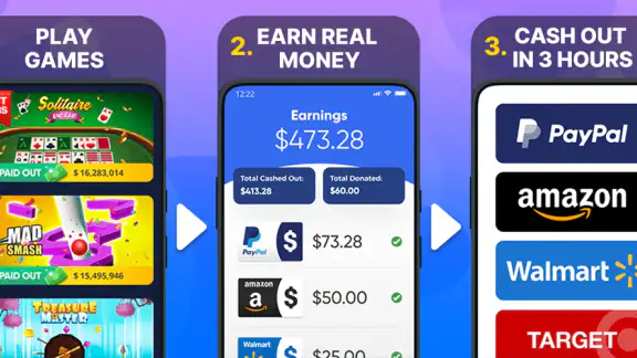 JustPlay: Earn Money or Donate screenshot