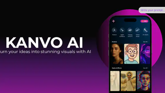 Kanvo: AI Art & Photo Studio screenshot