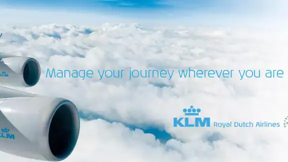 KLM - Book a flight screenshot