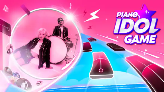 Kpop Tiles: Piano Rhythm Game screenshot
