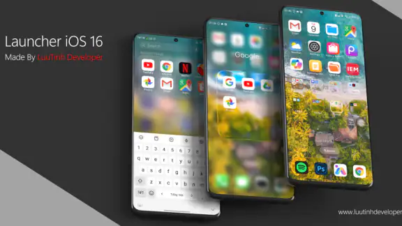 Launcher iOS 26 screenshot