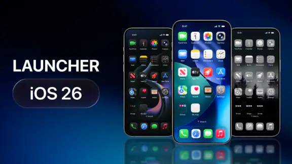 Launcher iOS 26 Theme screenshot
