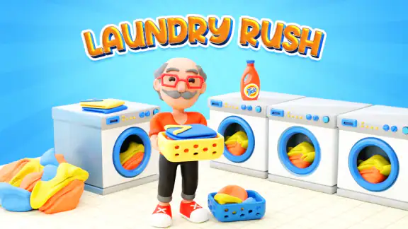 Laundry Rush - Idle Game screenshot