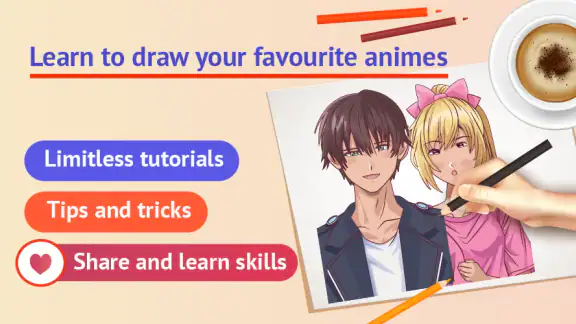 Learn to Draw Anime by Steps screenshot