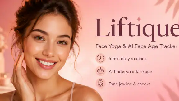 Liftique: Face Yoga & Workout screenshot