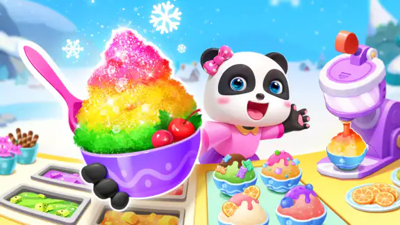 Little Panda's Ice Cream Games screenshot