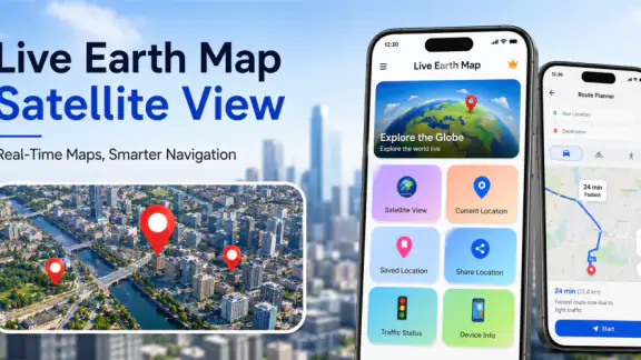 Live Earth Maps Satellite View screenshot
