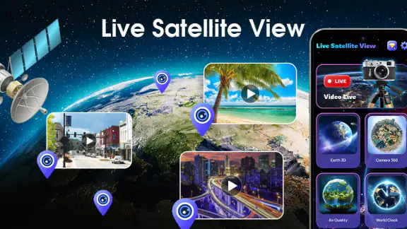Live Satellite View, 3D Map screenshot