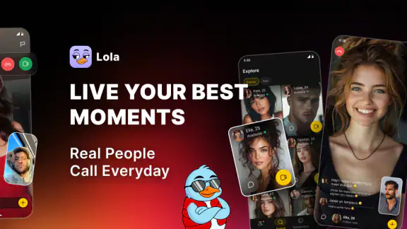 Lola: Live Video Chat App screenshot