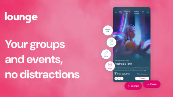 Lounge - Groups & Events screenshot