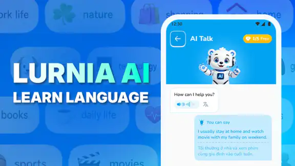 Lurnia: Learn Language with AI screenshot