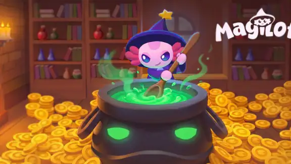 MagiLotl: Idle Wizard Tycoon screenshot