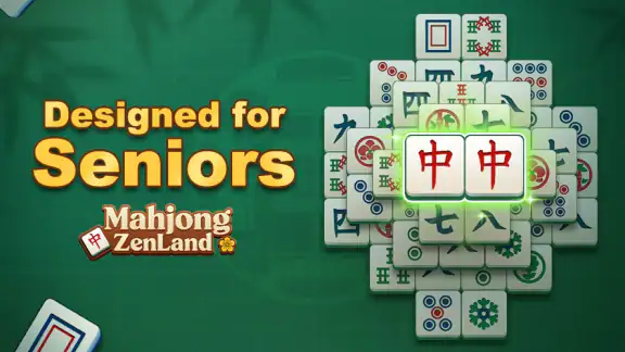 Mahjong ZenLand: Senior Match screenshot