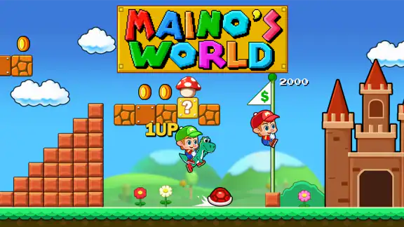 Maino's World : Super Run Game screenshot