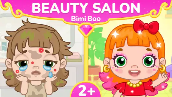 Makeup Games For Kids: Salon screenshot