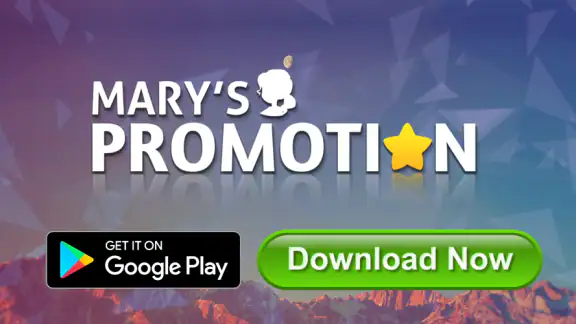 Mary’s Promotion - Word Game screenshot