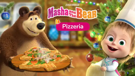 Masha and the Bear Pizza Maker screenshot