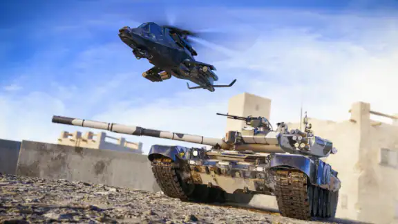 Massive Warfare: Tanks PvP War screenshot